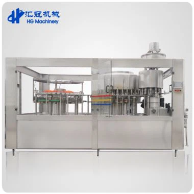 Повністю автоматична система розливу води з ПЕТ-пляшок під нормальним тиском